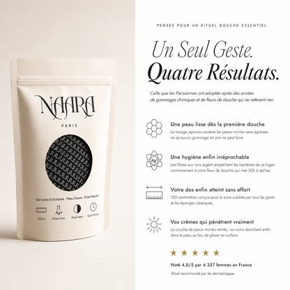 Serviette Exfoliante Japonaise - NAARA