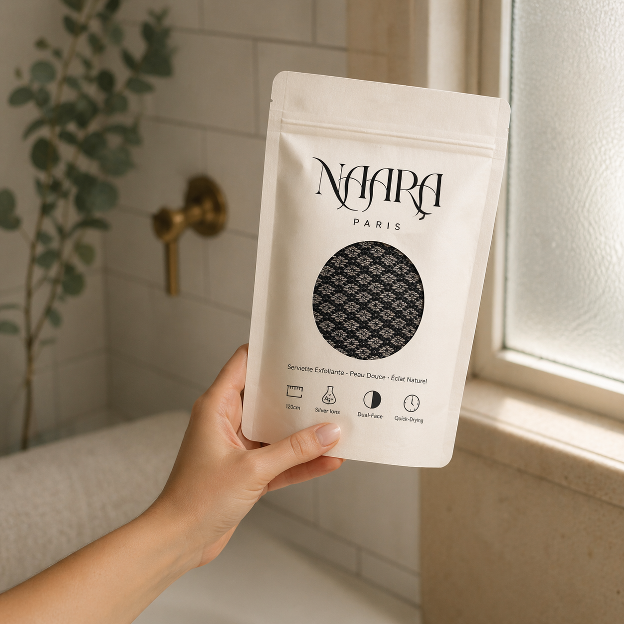 Serviette Exfoliante Japonaise - NAARA